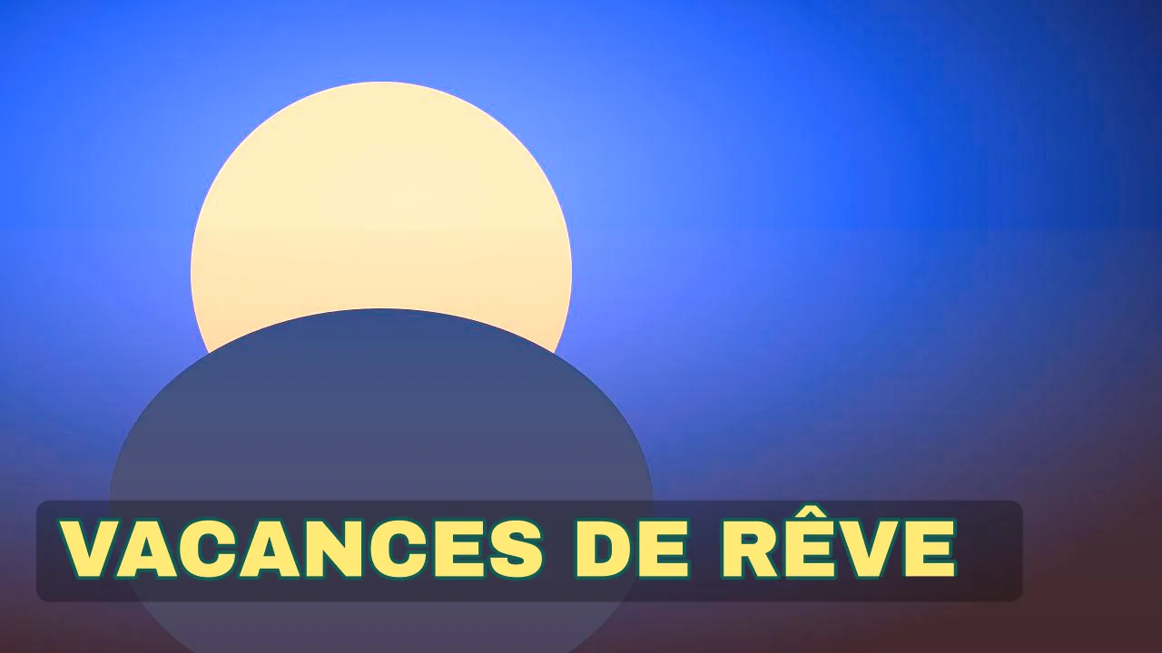 Exemple de miniature générée avec le style Vacances Dorées